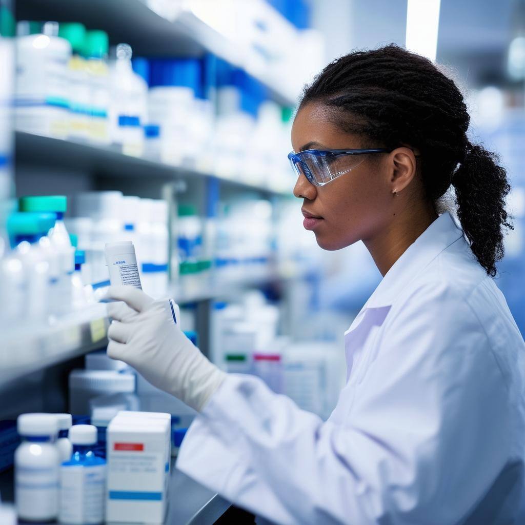 An image of a person working in a pharmaceutical company overseeing pharmacovigilance activities in the EU