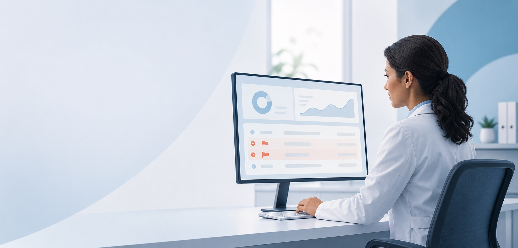 Healthcare Safety Reviewer at Muted Dashboard Monitor